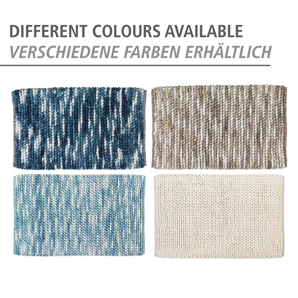Badteppich Urdu - Baumwolle / Polyester - Beige - Image 5