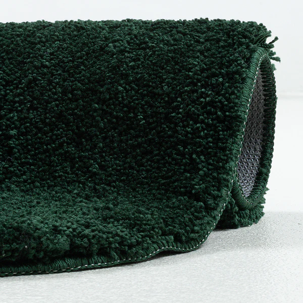 Badvorleger Cozy Bath Uni Oval - Polyester - Grün - Grün - Image 4