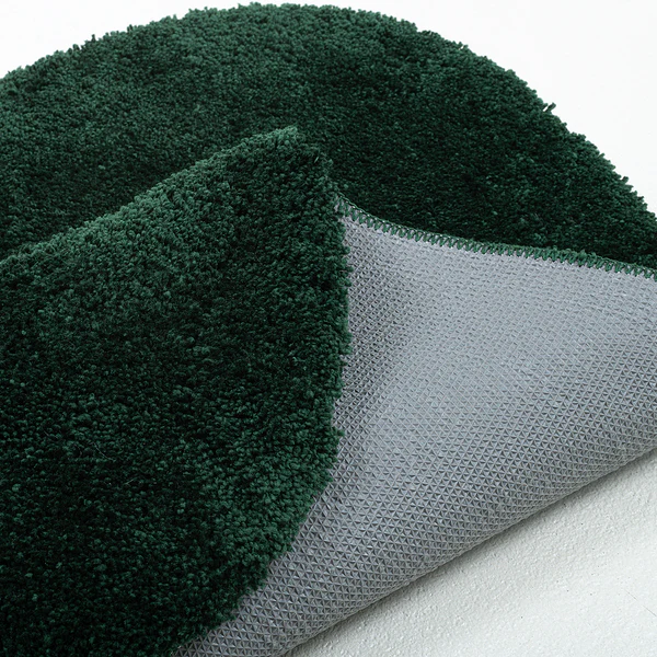 Badvorleger Cozy Bath Uni Oval - Polyester - Grün - Grün - Image 6