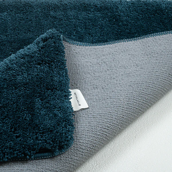Badvorleger Cozy Bath Uni - Polyester - Petrol - Petrol - 60 x 100 cm - Image 6