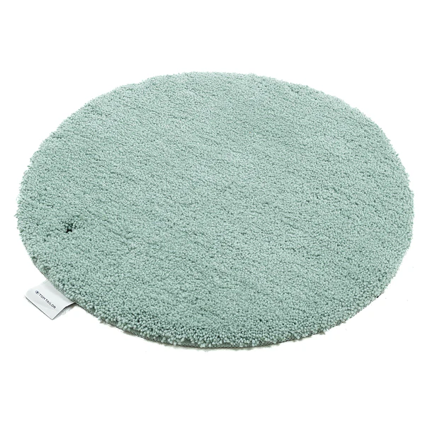Badvorleger Cozy Bath Uni Rund - Polyester - Mint - Mint - Durchmesser: 90 cm - Image 3
