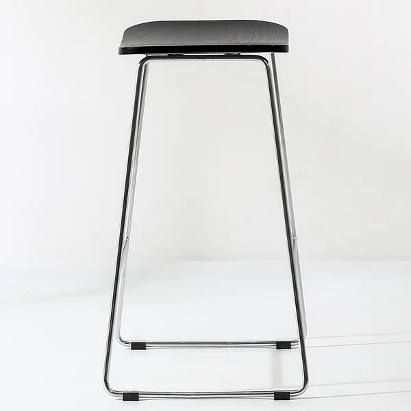 Barhocker Lagando 2er-Set - Schwarz - Silber - Eisen - 39 x 67 x 50 cm - Image 3
