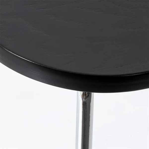 Barhocker Lagando 2er-Set - Schwarz - Silber - Eisen - 39 x 67 x 50 cm - Image 7