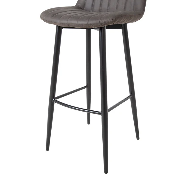 Barstuhl Midge (2er-Set) - Vintage Dunkelbraun - Image 6