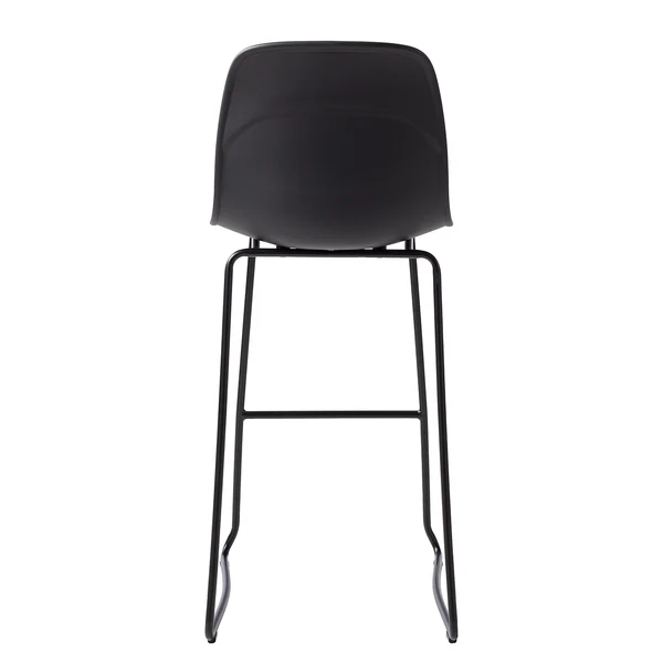 Barstuhl Moyle (2er-Set) - Kunststoff / Metall - Schwarz - Image 8