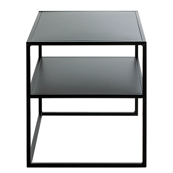 Beistelltisch Alderbury - Metall - Schwarz - Höhe: 45 cm - Image 3