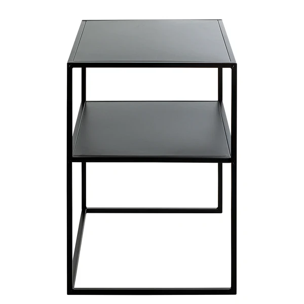 Beistelltisch Alderbury - Metall - Schwarz - Höhe: 60 cm - Image 3