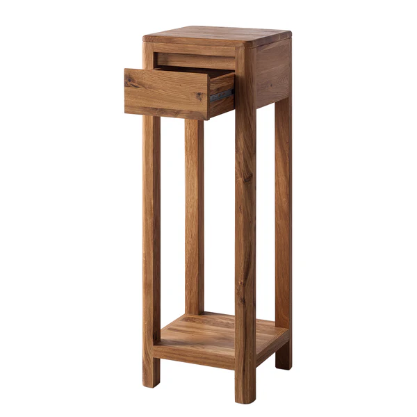 Beistelltisch Anamur I - Eiche massiv - Eiche - Höhe: 90 cm - Image 6