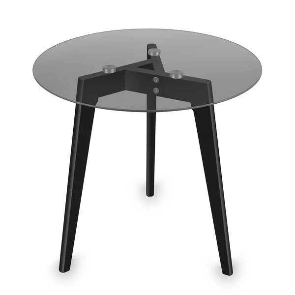 Beistelltisch Great Bend - Metall / Glas - Schwarz - Image 4
