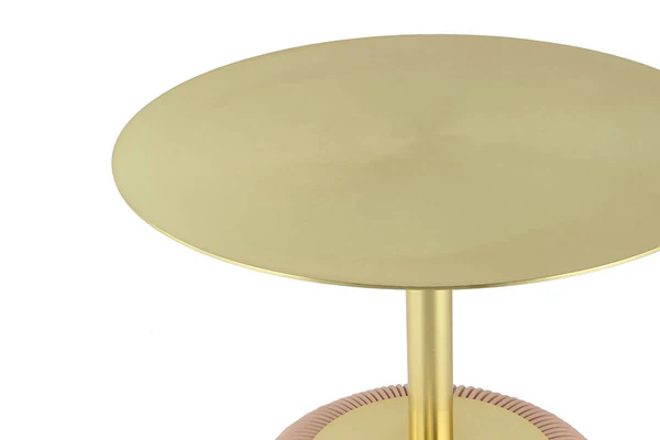 Beistelltisch Jokai 300 - Eisen / Dekor - Rosa - Image 4