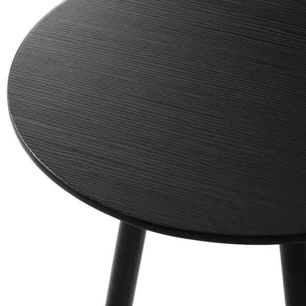 Beistelltisch Kitt S - Eiche Dekor Schwarz / Schwarz - Image 7