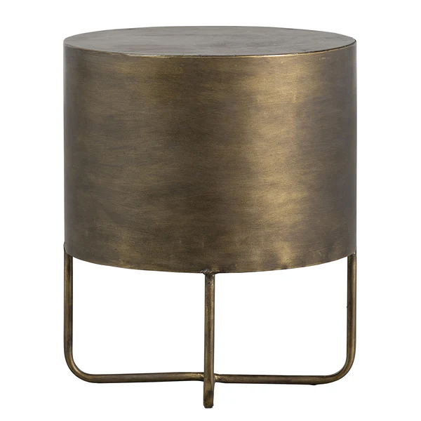 Beistelltisch Rauma - Metall - Antik Messing - Image 8