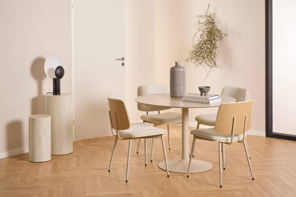 Beistelltisch Sukatari 2er-Set - Travertin Dekor - Image 3