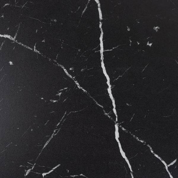 Beistelltisch Zelale 2er-Set - Marmor Schwarz Dekor - Image 4