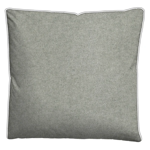 Bettwäsche Careno - Baumwollstoff - Titanium - 135 x 200 cm + Kissen 80 x 80 cm - Image 4