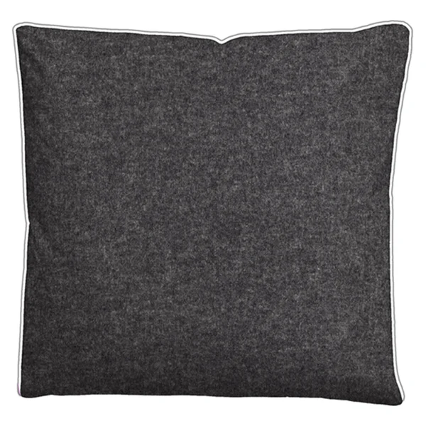 Bettwäsche Careno - Baumwollstoff - Titanium - 135 x 200 cm + Kissen 80 x 80 cm - Image 5