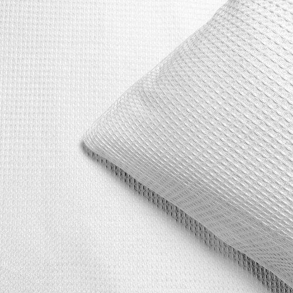 Bettwäsche Cialda - Baumwollstoff - Weiß - 135 x 200 cm + Kissen 80 x 80 cm - Image 6