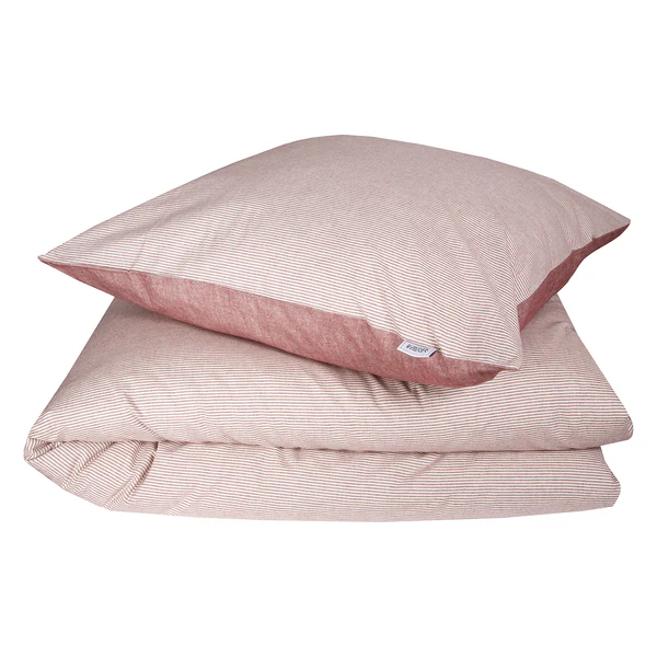Bettwäsche Flanelle - Baumwollstoff - Rot - 155 x 220 cm - Image 3