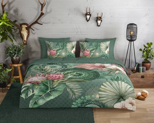 Bettwäsche Mazhuke - 200 x 200/220 cm + 2 Kissen 70 x 60 cm - Image 2