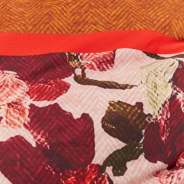 Bettwäsche Mellow - Satin - Mauve / Bernstein - 155 x 220 cm + Kissen 80 x 80 cm - Image 5