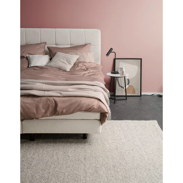 Bettwäsche Pure - Baumwolle - Rosa - 135 x 200 cm + Kissen 80 x 80 cm - Image 2