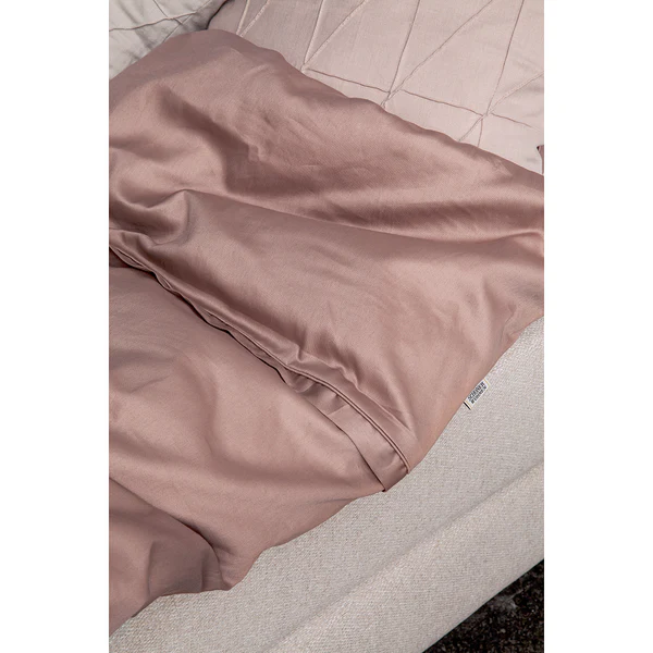 Bettwäsche Pure - Baumwolle - Rosa - 135 x 200 cm + Kissen 80 x 80 cm - Image 3