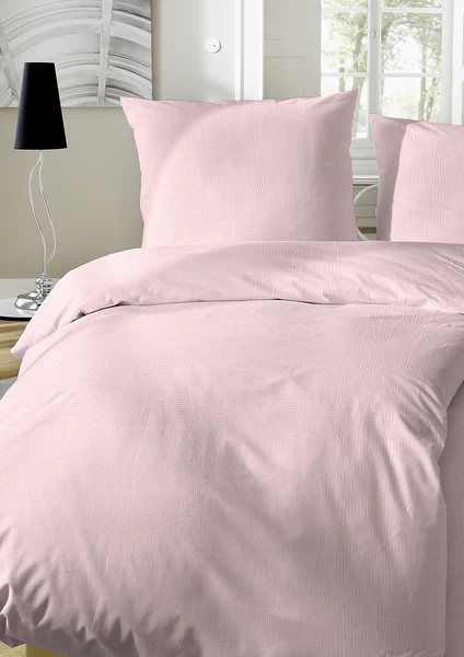 Biber-Bettwäsche Mini Me - Baumwolle - Weiß / Pink - 155 x 220 cm - Image 3
