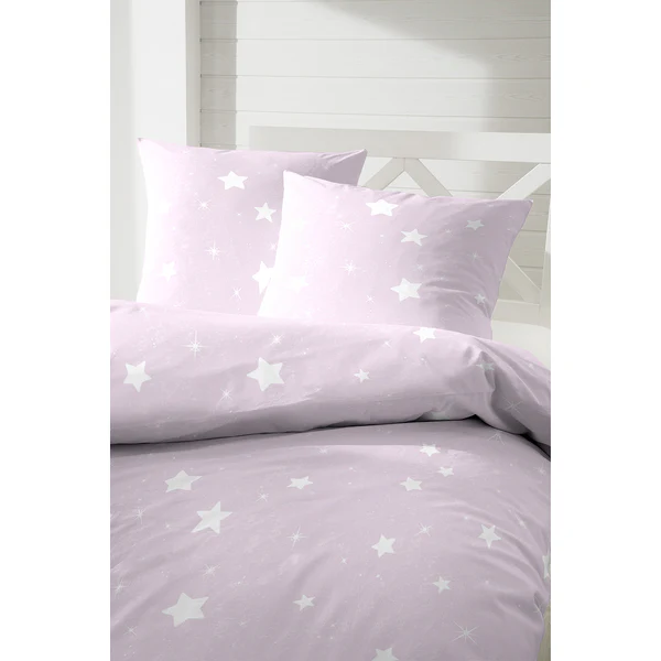 Biber Bettwäsche Sternchen - Biber - Pink - Image 2