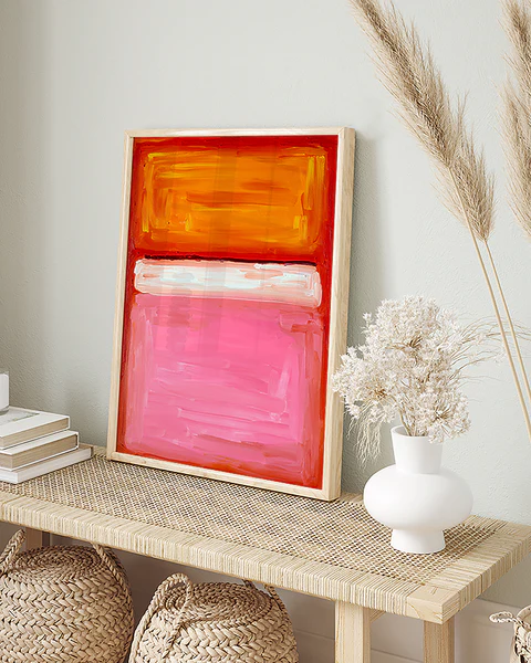 Bild Abstract Art Paint - 32 x 42 x 2.6 cm - Image 2