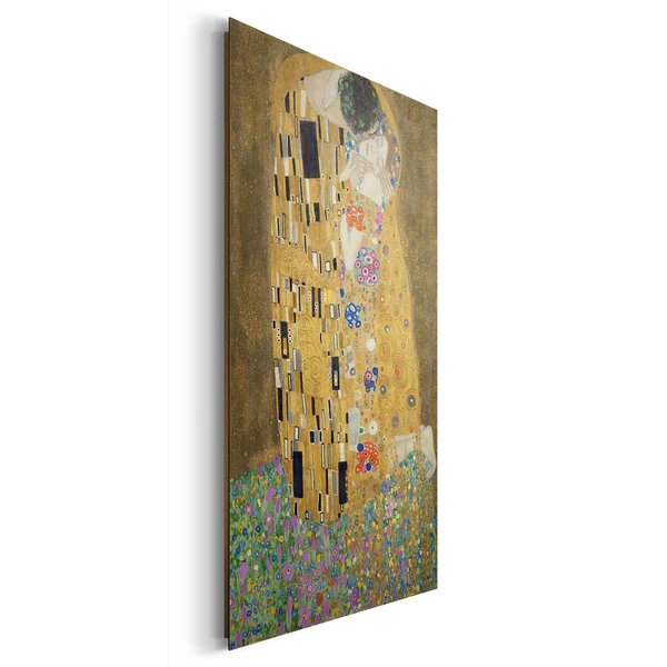 Bild Der Kuss Klimt - Holzwerkstoff - Gold - Image 5