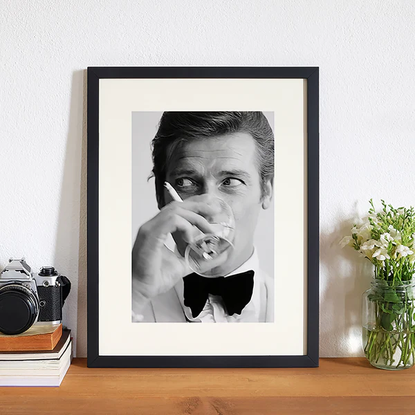 Bild JB drinking - Buche massiv / Plexiglas - 32 x 42 cm - Image 2