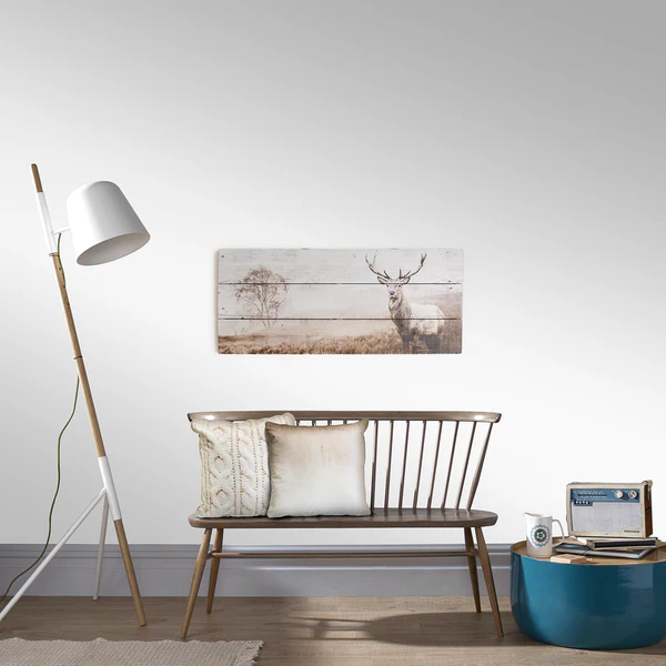 Bild Tiksi - Braun - Tanne - 70 x 30 x 3.8 cm - Image 2