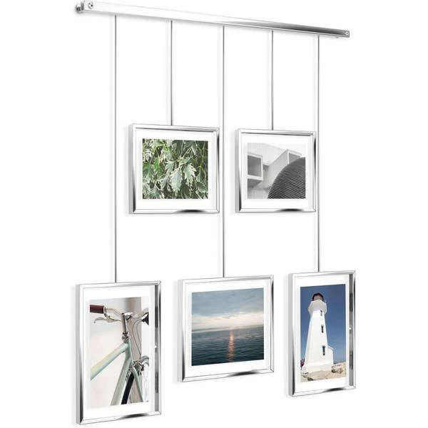Bilderrahmen Exhibit I - Stahl / Glas - Silber - Image 5