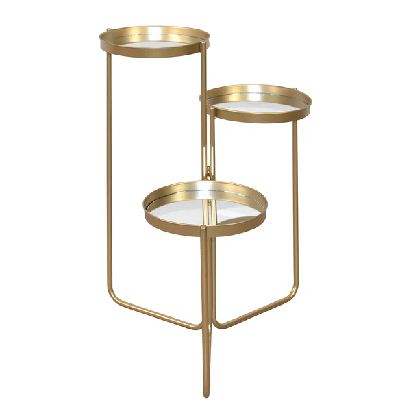 Blumenständer De Lamere - Stahl - Gold - Image 2