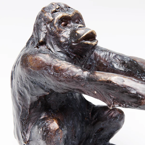 Buchstütze Monkey (2-teilig) - Schwarz - Stein - Image 9