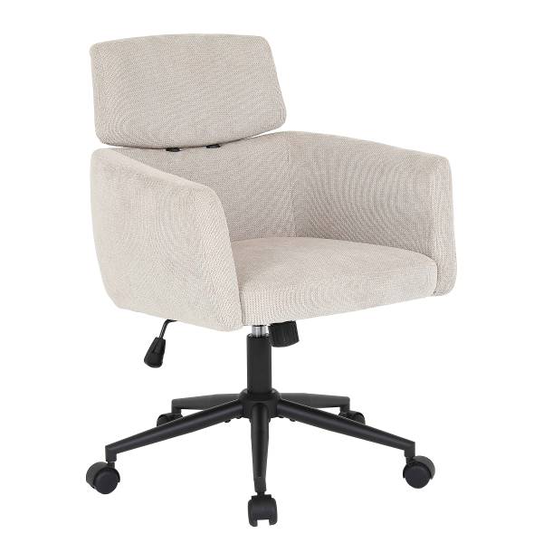 Bürodrehstuhl GOULAN - Cremeweiß - Image 4