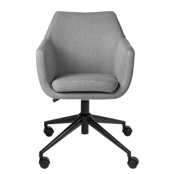 Bürodrehstuhl NICHOLAS - Webstoff Cors: Granit - Schwarz - Image 3