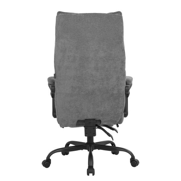 Bürodrehstuhl Tebuai - Webstoff / Metall - Grau / Schwarz - Image 7