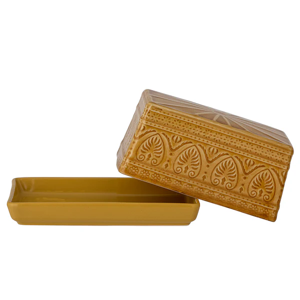 Butterdose Rani - Keramik - Gelb - Image 5