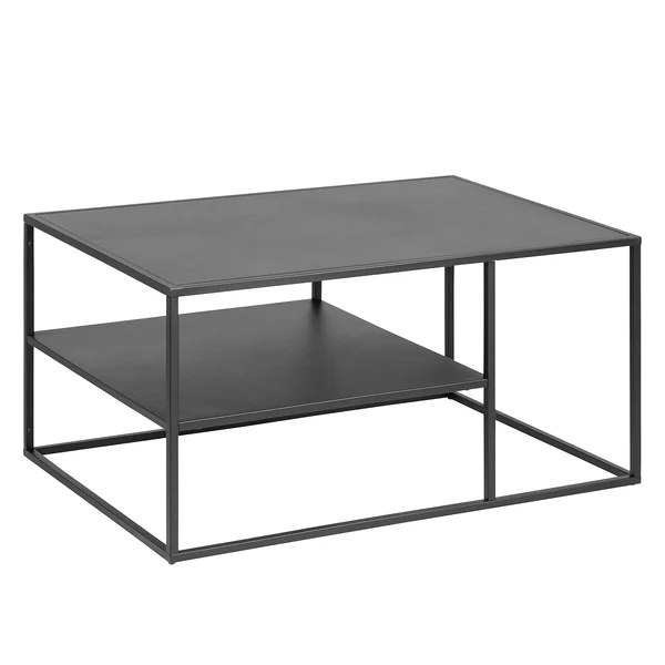 Couchtisch Cascavel II - Metall - Schwarz
