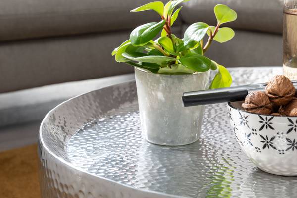 Couchtisch Luckow - Aluminium - Silber - Silber - Image 5