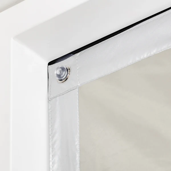 Dachfenster Sonnenschutz Thermofix - Polyester - Beige - 59 x 92 cm - Image 3