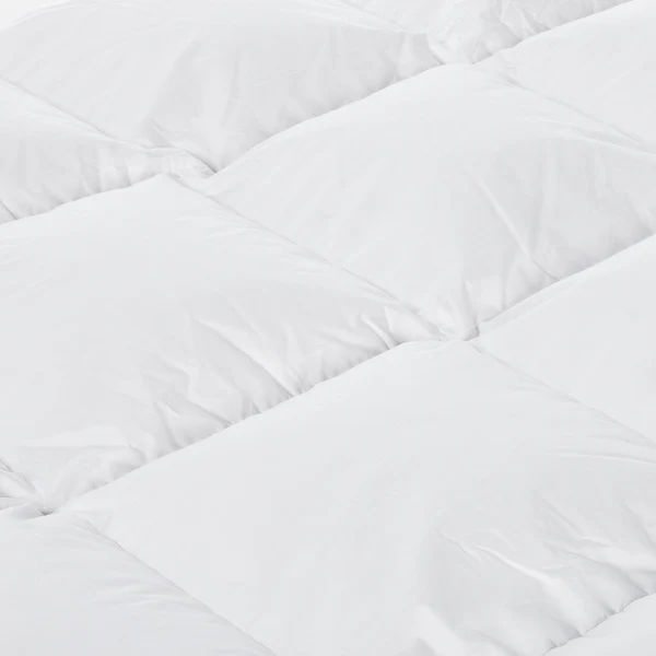 Daunenbett-Set Smood cozy (2-teilig) - Daunen / Federn - Weiß - 135 x 200 cm + Kissen 80 x 80 cm - Image 3