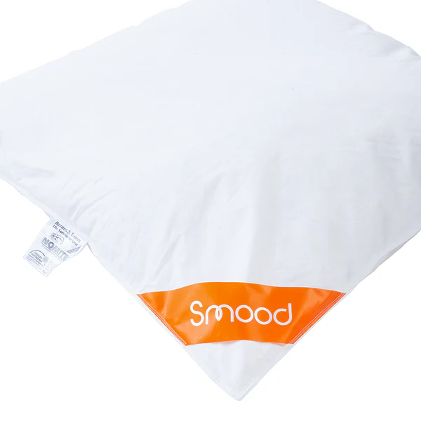 Daunenbett-Set Smood light (2-teilig) - Federn / Daunen - Weiß - 135 x 200 cm + Kissen 80 x 80 cm - Image 2