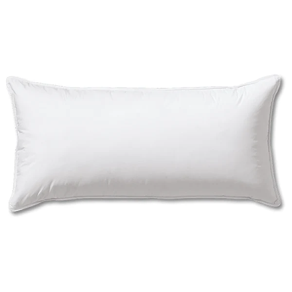 Daunenkissen Bavaria Trio Soft - Federn / Daunen / Baumwolle - Weiß - 50 x 90 cm