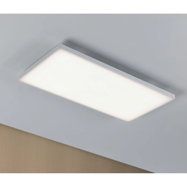 Decken- & Wandpaneel Velora X - Milchglas / Aluminium - 1-flammig - Image 2