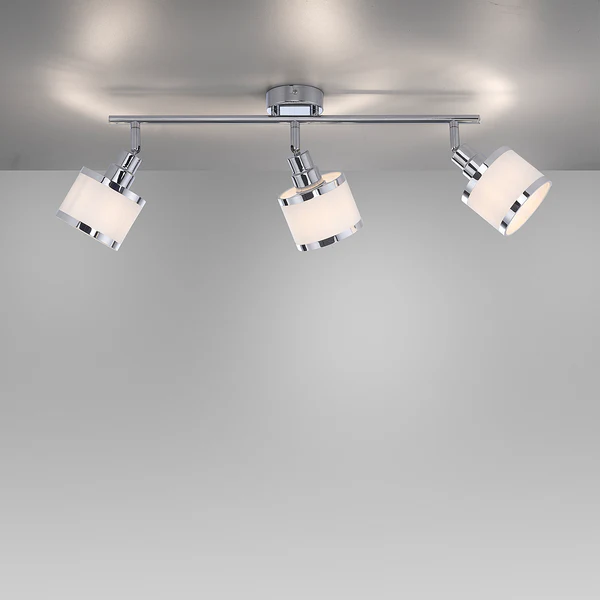 Deckenleuchte Accor - Polyester PVC / Eisen - 3-flammig - Flammenanzahl: 3 - Image 4