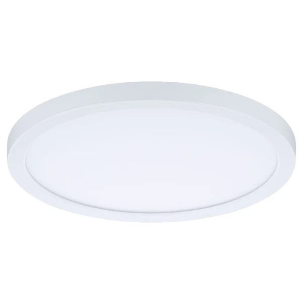 Deckenleuchte Areo Rund - Kunststoff - 1-flammig - Weiß - Durchmesser: 18 cm - Warmweiß - Image 3