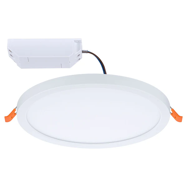 Deckenleuchte Areo Rund - Kunststoff - 1-flammig - Weiß - Durchmesser: 18 cm - Warmweiß - Image 4