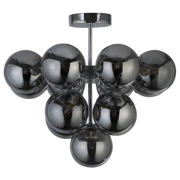 Deckenleuchte Berry - Stahl - Silber - Image 4